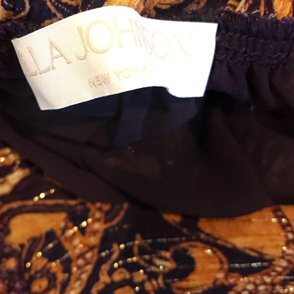 $1,090 ULLA JOHNSON Fiona Gown in Celestial Sz 2 - Picture 12 of 12